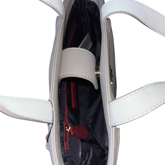 Tommy Hilfiger Light Gray Tote Bag - Picture 6 of 9